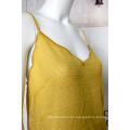 Hot Sale Cut Blumenstoff Tank Top